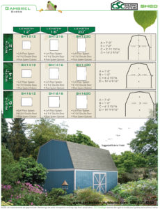 CSC SHED Gambrel Flyer